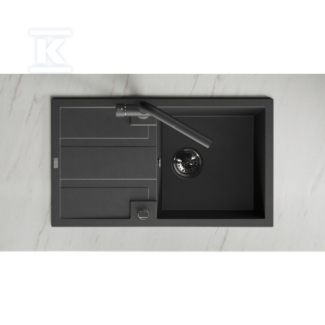 Гранітна мийка BARBADOS однокамерна з - SBB_711T